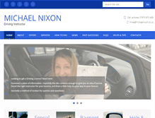Tablet Screenshot of michaelnixon.co.uk